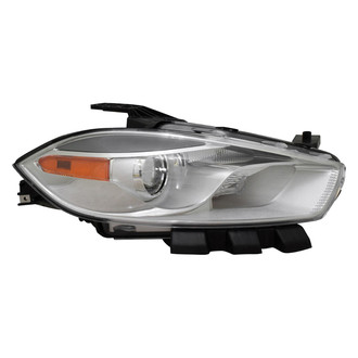 Replace® CH2519151NIQ - Remanufactured Passenger Side Replacement Headlight Lens and Housing
