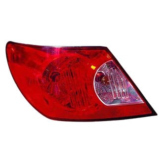 Replace® CH2800176V - Driver Side Outer Replacement Tail Light Lens and Housing (Value Line)