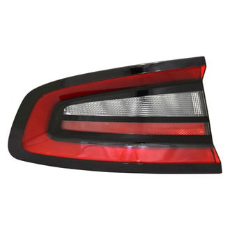 Replace® - Black Factory Tail Lights