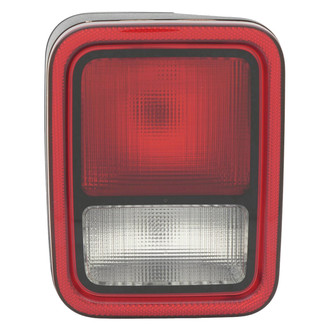 Replace® - Black Factory Tail Lights