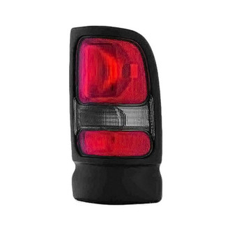 Replace® - Passenger Side Outer Replacement Tail Light Lens and Housing (CAPA Certified)