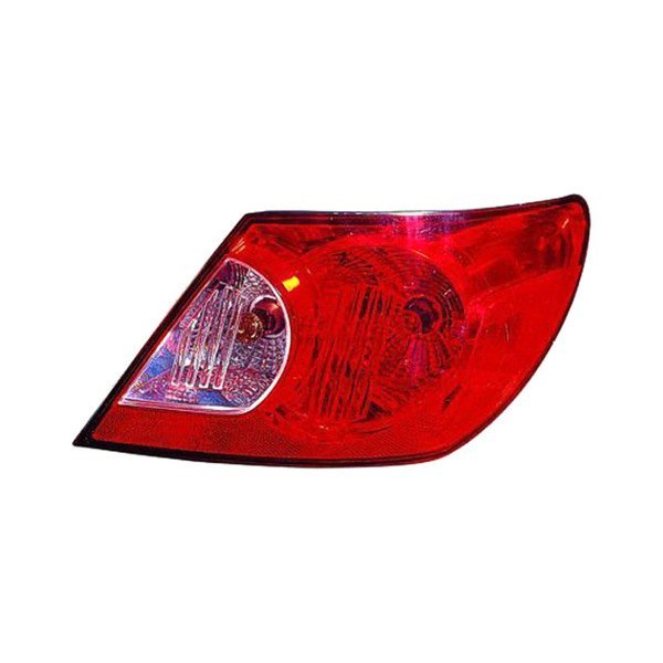 Replace® - Passenger Side Outer Replacement Tail Light Lens and Housing, Chrysler Sebring