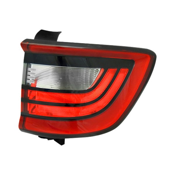 Replace® - Passenger Side Outer Replacement Tail Light, Dodge Durango