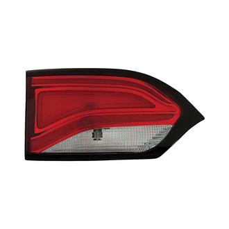 Replace® - Black Factory Tail Lights