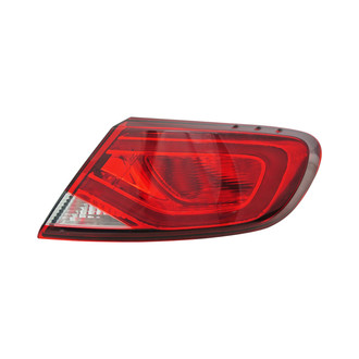 Replace® - Passenger Side Outer Replacement Tail Light (CAPA Certified)
