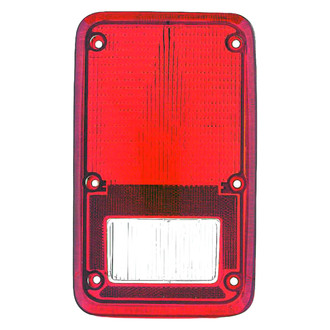 Replace® - Driver Side Replacement Tail Light Lens