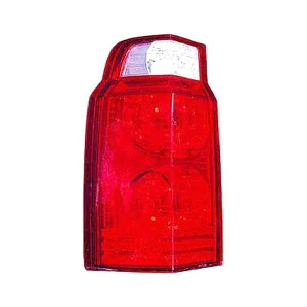 Replace® - Driver Side Replacement Tail Light Lens and Housing, Jeep Commander