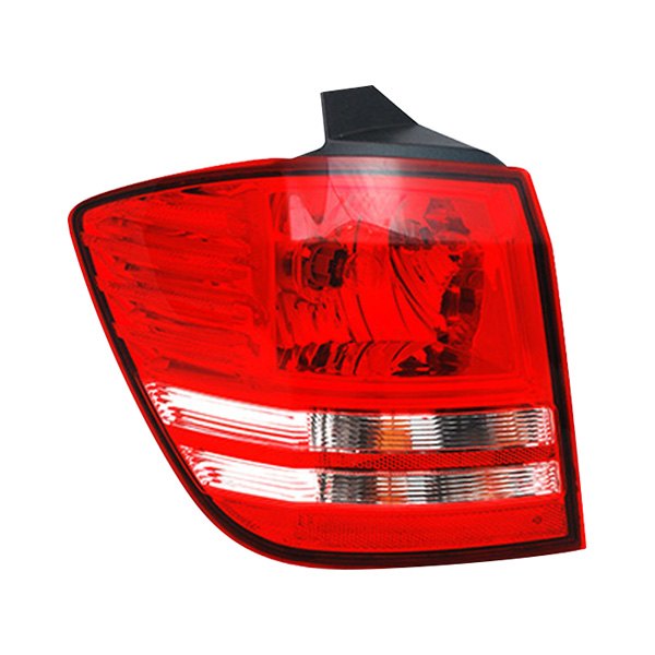 Replace® - Driver Side Outer Replacement Tail Light Lens and Housing, Dodge Journey