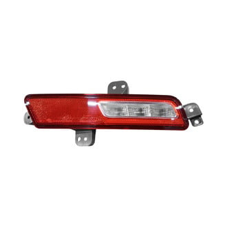 Replace® - Rear Passenger Side Bumper Reflector (CAPA Certified)