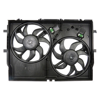 Replace® - Dual Radiator and Condenser Fan Assembly