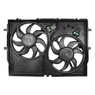 Replace® - Dual Radiator and Condenser Fan Assembly