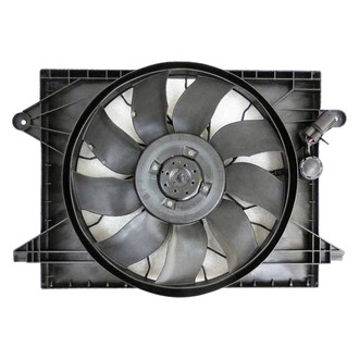 Replace® - Dual Radiator and Condenser Fan Assembly