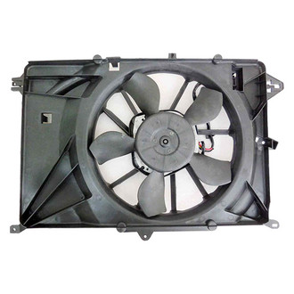 Replace® - Dual Radiator and Condenser Fan Assembly