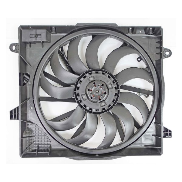 Replace® - Radiator and Condenser Fan Assembly with One Big Fan