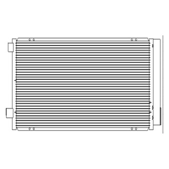 Replace® - A/C Condenser