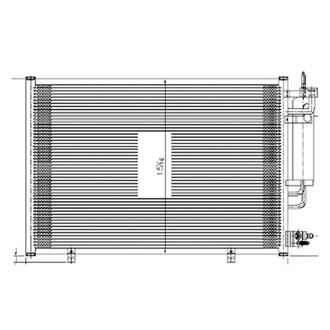 Replace® - A/C Condenser