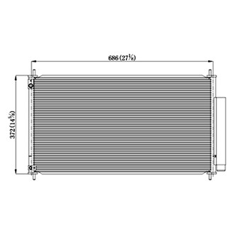 Replace® - A/C Condenser