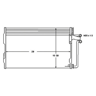 Replace® - A/C Condenser