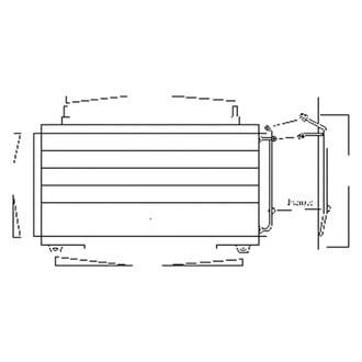 Replace® - A/C Condenser