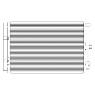 Replace® - A/C Condenser