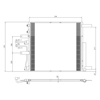 Replace® - A/C Condenser
