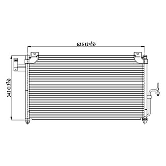 Replace® - A/C Condenser