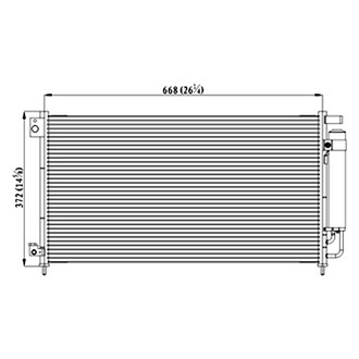 Replace® - A/C Condenser