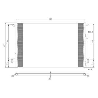 Replace® - A/C Condenser