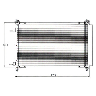 Replace® - A/C Condenser