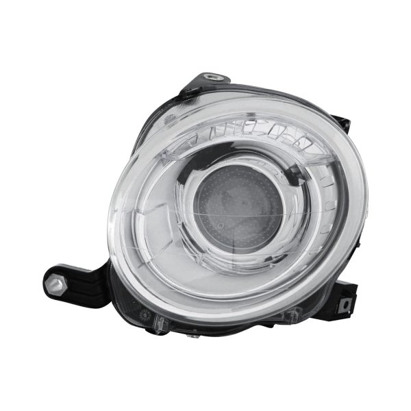 Replace® - Driver Side Replacement Headlight (Remanufactured OE), Fiat 500