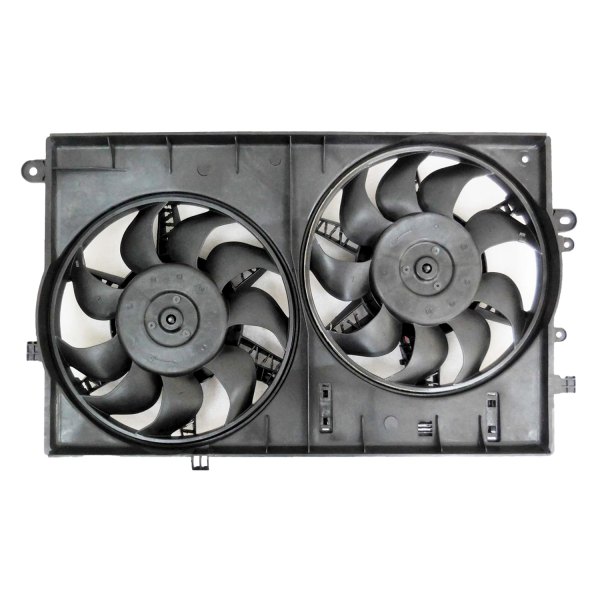 Replace® - Dual Radiator and Condenser Fan Assembly