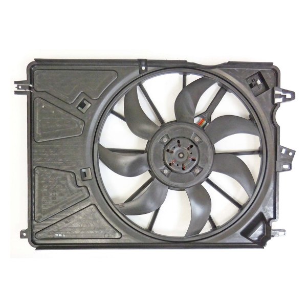 Replace® - Radiator and Condenser Fan Assembly with One Big Fan