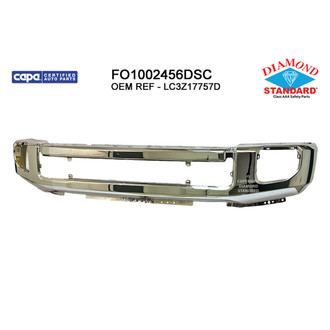 Replace® - Front Bumper Face Bar (Diamond Standard Line)