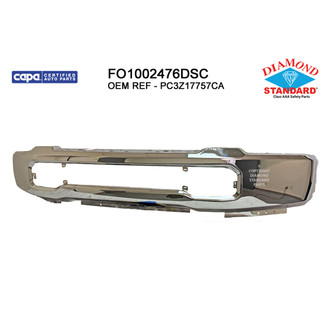 Replace® - Front Bumper Face Bar (Diamond Standard Line)