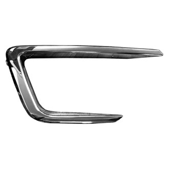 Replace® - Front Outer Passenger Side Fog Light Bezel (CAPA Certified)