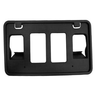 Replace® - Matte Black Front License Plate Bracket
