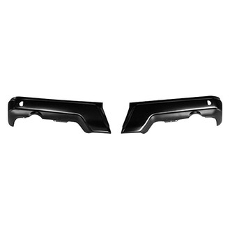 Replace® - Rear Driver and Passenger Side Bumper Face Bar (Diamond Standard Line)