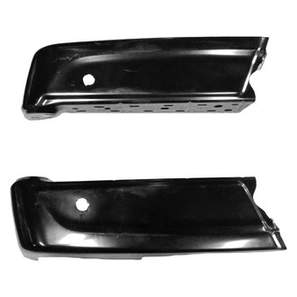 Replace® - Rear Driver and Passenger Side Step Bumper Face Bar (CAPA Certified)