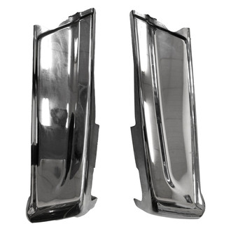 Replace® - Rear Driver and Passenger Side Step Bumper Face Bar (CAPA Certified)