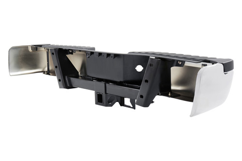Rear Step Bumper Assembly For Ford F-150 2015-2020 – Primed Steel W/Max Tow