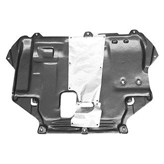 Replace® - Front Rearward Engine Splash Shield (Standard Line)