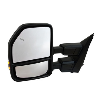 Replace® - Driver Side Power Towing Mirror (Heated, Foldaway) (Standard Line)