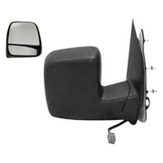 Replace® - Passenger Side Power Remote View Mirror (Heated, Foldaway) (Standard Line)