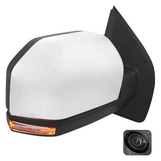Replace® - Passenger Side Power View Mirror (Heated, Foldaway) (Standard Line)