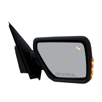 Replace® - Passenger Side Power View Mirror (Heated, Foldaway) (Standard Line)