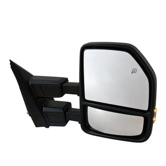 Replace® - Passenger Side Power Towing Mirror (Heated, Foldaway) (Standard Line)