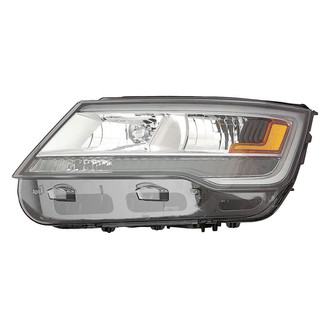 Replace® - Driver Side Replacement Headlight (CAPA Certified)