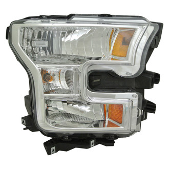 Replace® - Passenger Side Replacement Headlight (CAPA Certified)