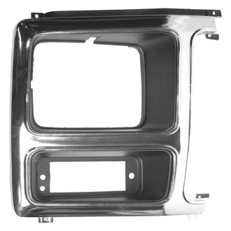 Replace® - Passenger Side Headlight Bezel (Standard Line)