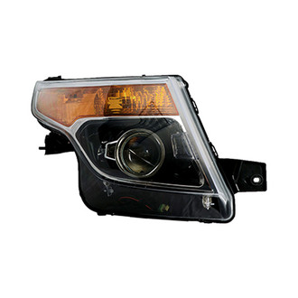 Replace® - Remanufactured OE Passenger Side Replacement Headlight Lens and Housing